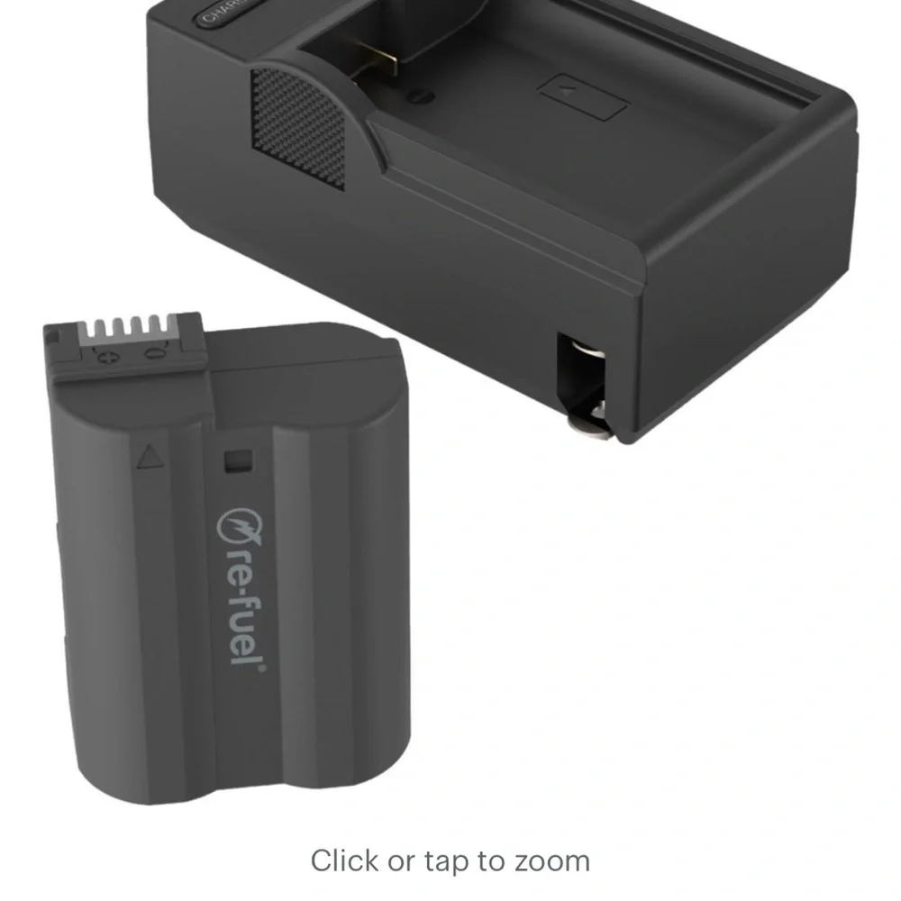 EN-EL15 digital camera battery & charger kit, replacement for Nikon EN-EL15 batt